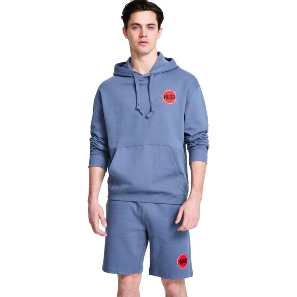 Hugo Boss Mens Relaxed-fit Hoodie Sweatshirt, NWT